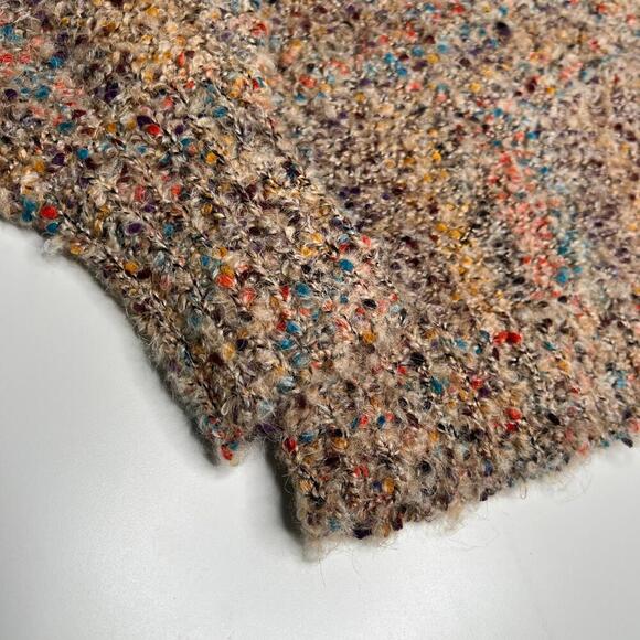 Calvin Klein Women’s Multicolor Bouclé Sweater Size S – Wool Blend, MSRP $79.50 - Picture 12 of 12